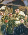 Pfingstrosen und Flieder Zeitgenosse Marc Chagall